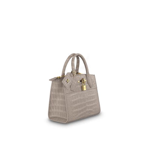 louis vuitton city steamer mini|City Steamer Mini Crocodilien Brillant .